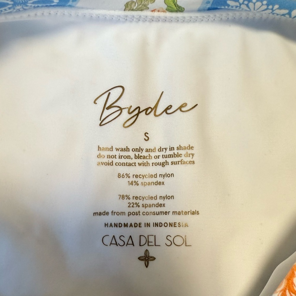 Bydee Brand Bikini Bottom Moderate Coverage Sz Small Perfect Condition - Picture 10 of 12